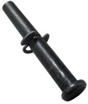 The back rest used a free fit machined pin retained with an e-clip as the hinge pin