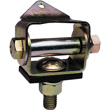 FLANGE HINGE - A traditional tubular Spacer application used to eliminate flange collapse when the bolt is torqued during installation to achieve the desired friction fit.